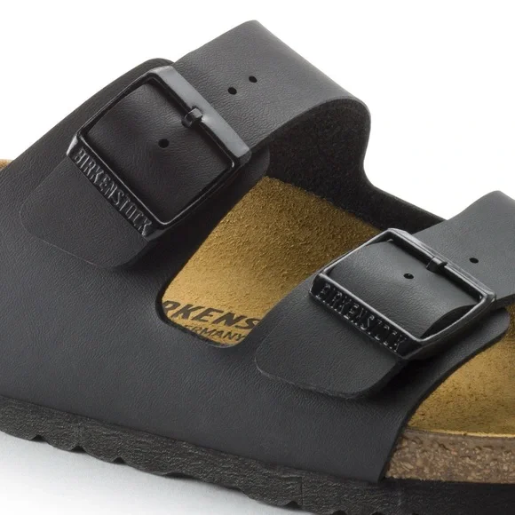 New Birkenstock unisex  Black Sandals size 42 R1 - Picture 3 of 9